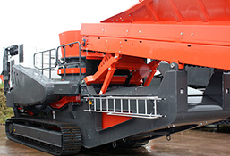 履帶式移動圓錐破碎站