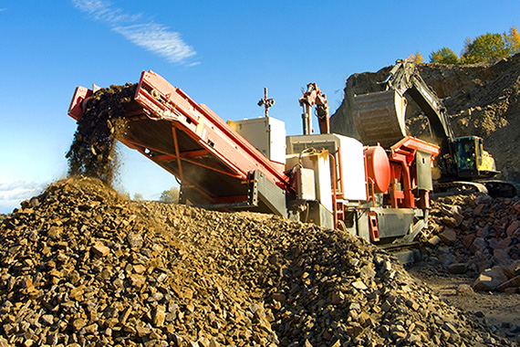 履帶式移動顎式破碎站