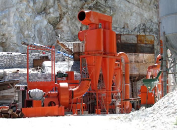 浙江方解石、石灰石磨粉生產(chǎn)線