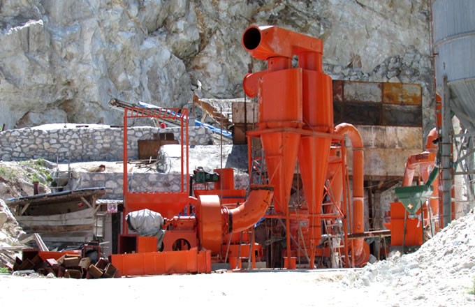 浙江方解石、石灰石磨粉生產(chǎn)線