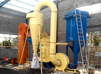 湖北黃石脫硫石膏磨粉生產(chǎn)線