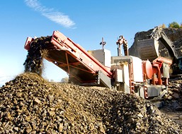 文萊建筑垃圾破碎處理生產(chǎn)線