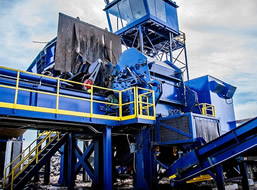 山東鐵片破碎機客戶案例